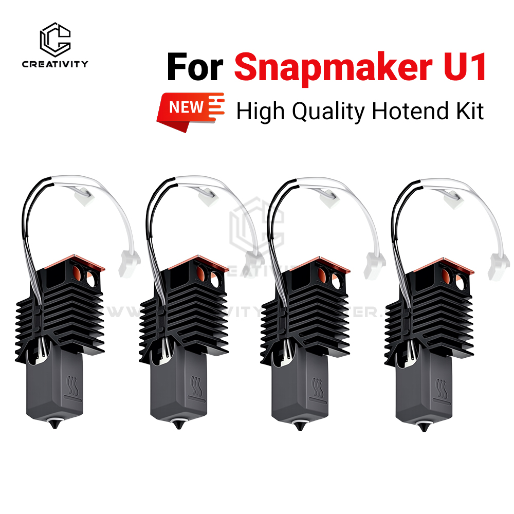 High Flow Ceramic Hotend - مجموعة تسخين كاملة التجميع لطابعة Snapmaker