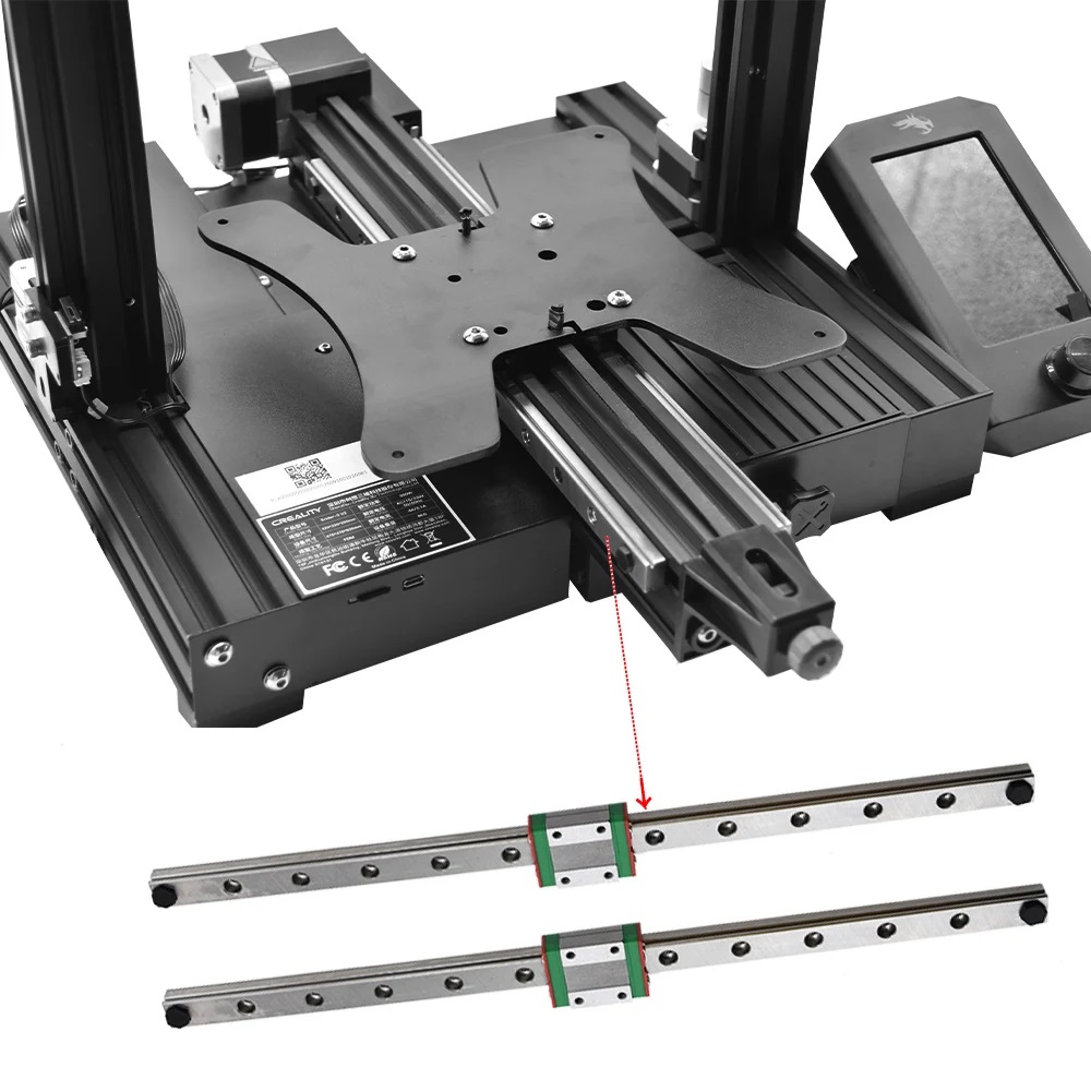 طقم قضبان خطية مزدوجة Y-AXIS M - مراجعة Linear Rail Mgn12H Set وسعره