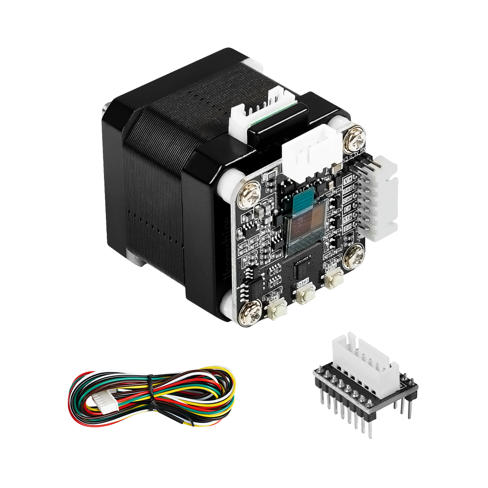 أجزاء طابعة ثلاثية الأبعاد باس - مراجعة Closed Loop Stepper Motor Nema 17 وسعره