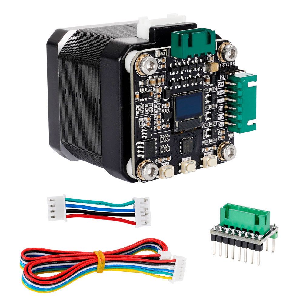 الأصلي MKS SERVO42C PCBA 32bit - مراجعة Closed Loop Stepper Motor Nema 17 وسعره